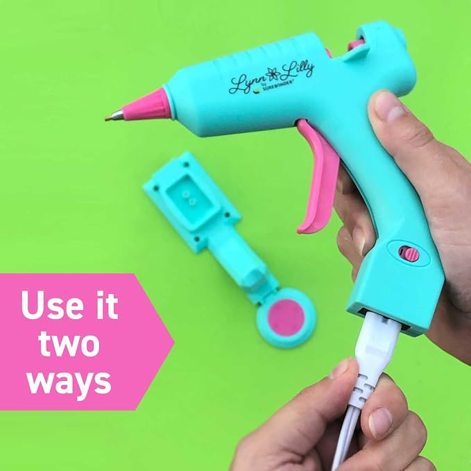 Surebonder Lynn Lilly Edition Cordless/Corded 20 Watt High-Temp Mini-Size