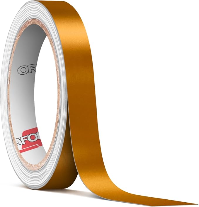 ORACAL 651 Gloss Metallic Copper Permanent Vinyl Tape Roll – Premium Adhesive