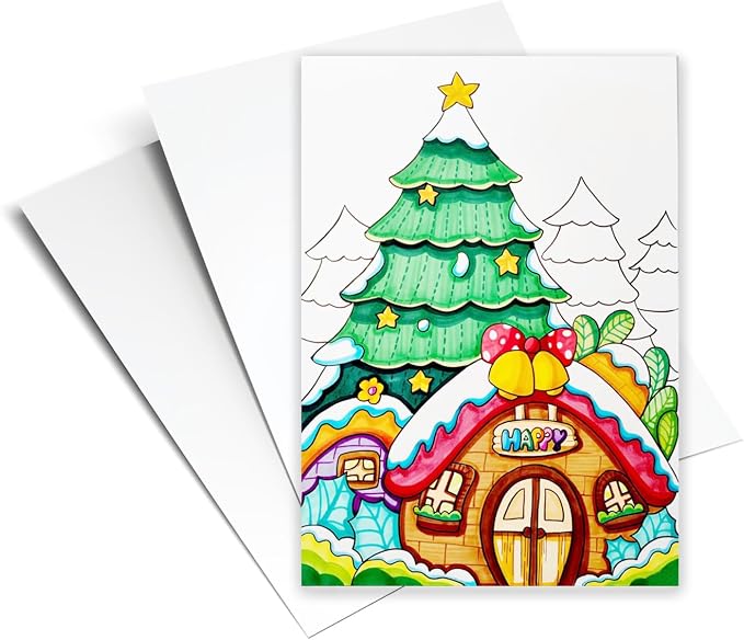 100 Sheets White Cardstock Thick Paper