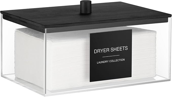 TIPGO Acrylic Dryer Sheet Holder