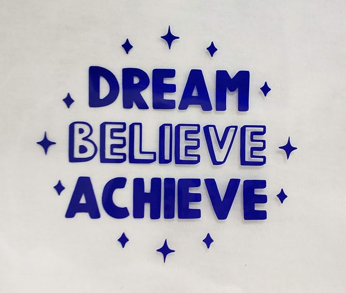 guangyintong Heat Transfer Vinyl Blue HTV Rolls, Glossy Surface HTV Vinyl
