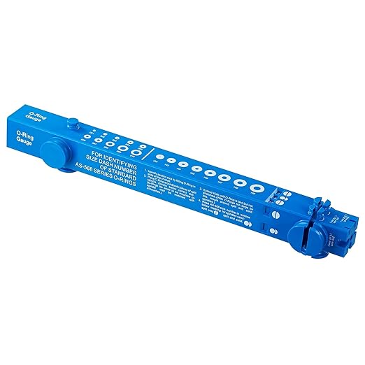 O-Ring Gauge Make Work Smart, Telescoping O Ring Sizing Plastic Gauge, Slide