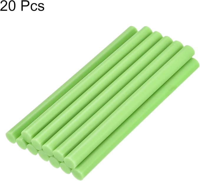 uxcell 20pcs Hot Glue Sticks for Glue Gun 11mm/0.43-inch x 4-inch Mini Hot Melt