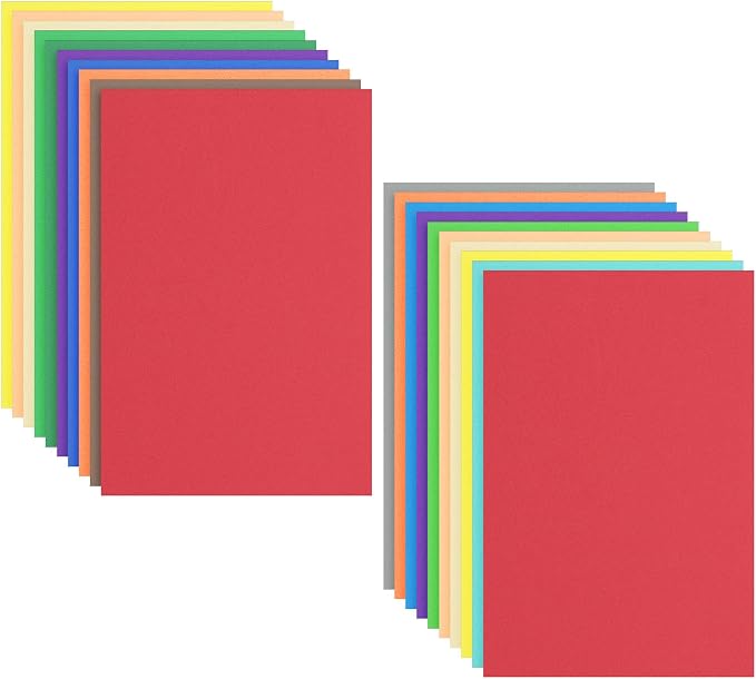 PATIKIL 20 Pack EVA Foam Sheets