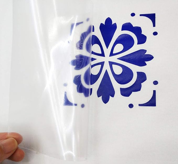 guangyintong Blue Heat Transfer Vinyl HTV Rolls, Glossy Surface HTV Vinyl