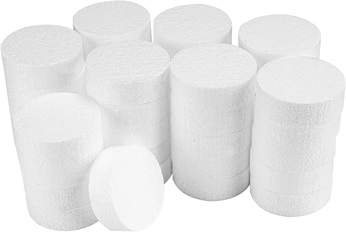 FFchuanhe 3 Inch 40-Pack Foam Circles
