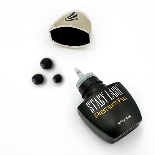 STACY LASH Premium Pro Eyelash Extension Glue 5ml 0.17 fl. oz./ Upgraded Low