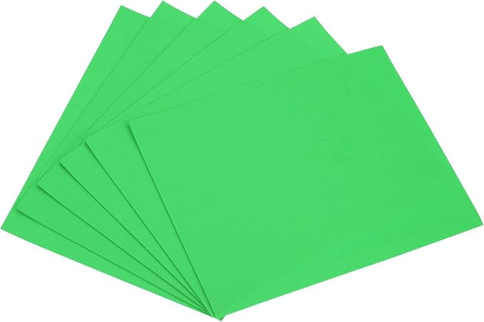 uxcell Light Green EVA Foam Sheets 11 x 8 inch 1.7mm Thickness