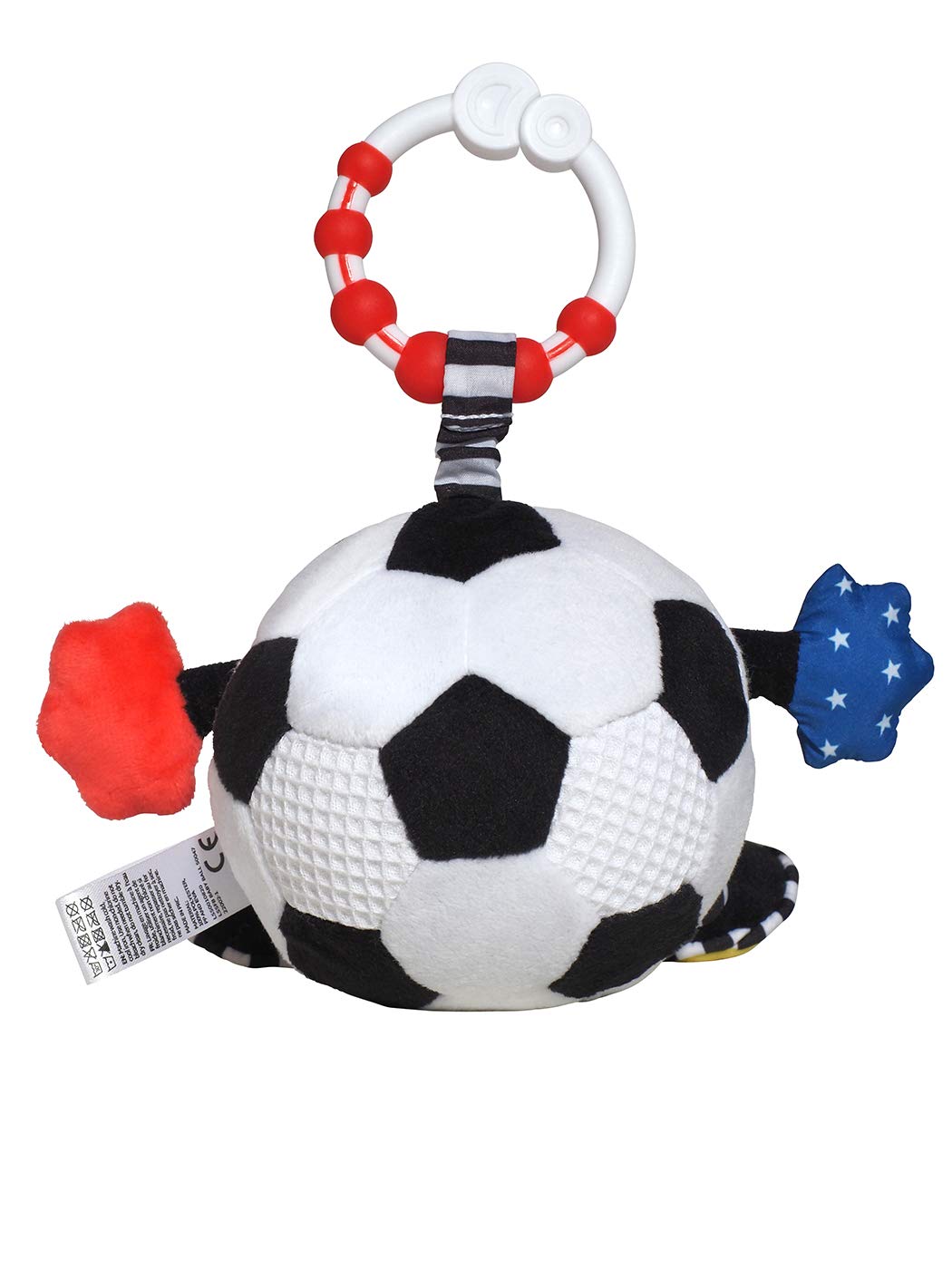 Newborn Soccer Ball | Soccer Baby Toy | Baby Gift | Extra Sensory Features for Babies and Infants | Part of The LITTLE SPORT STAR Collection
