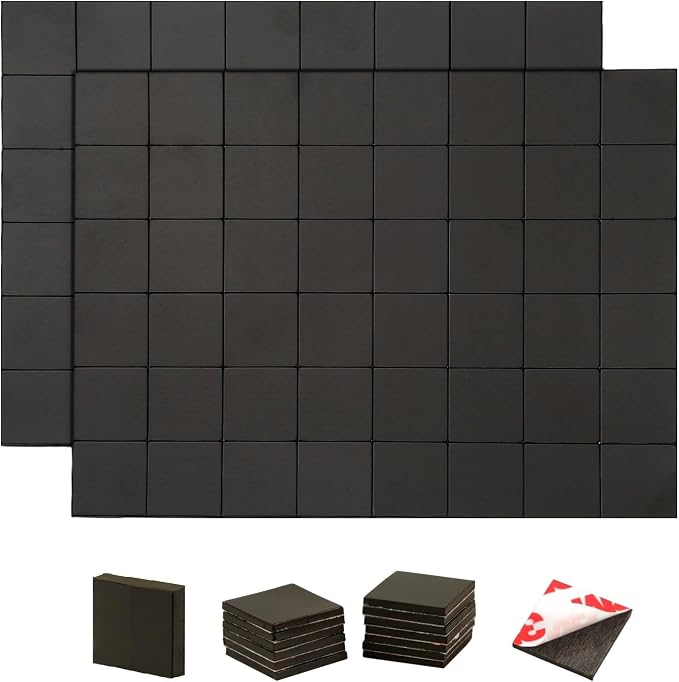 Adhesive Magnets Each 3/4" x 3/4", Office Essentials Supplies to Make Things