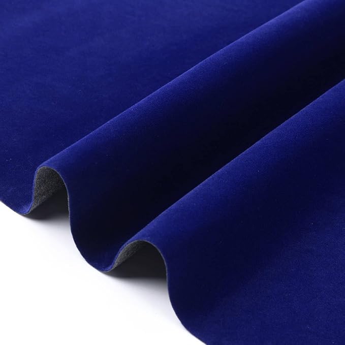 Self Adhesive Plush Velvet Fabric Sheets Velvet Flock Paper Roll Soft Flocking