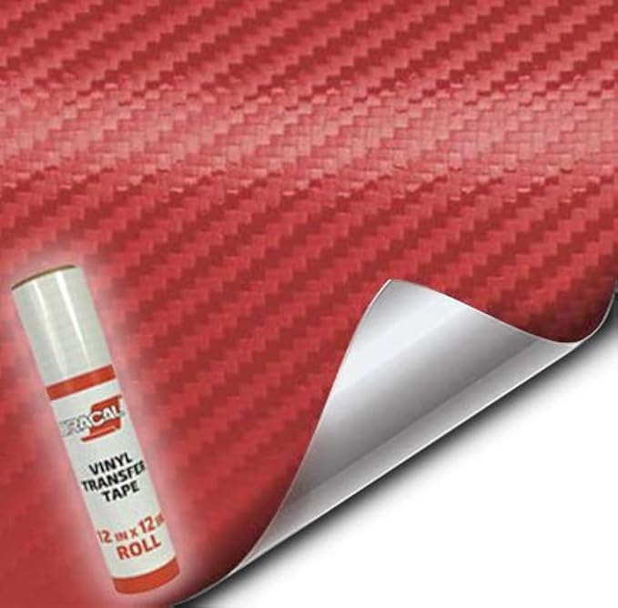 VViViD Craft 3D Carbon Fiber Textured Vinyl Sheet 1ft x 5ft