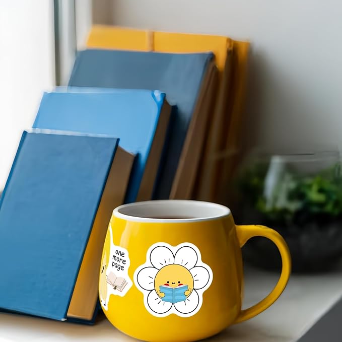 200PCS Book Stickers for Kindle, Bookish & Booktok Reading Stickers for Water