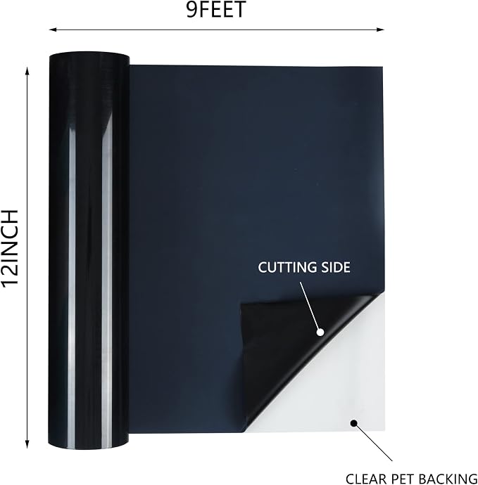 HTVVETUR HTV Vinyl Rolls Heat Transfer Vinyl