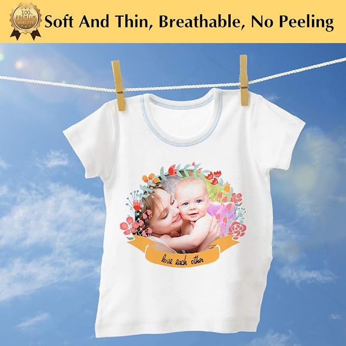 TransOurDream Upgraded Iron on Heat Transfer Paper