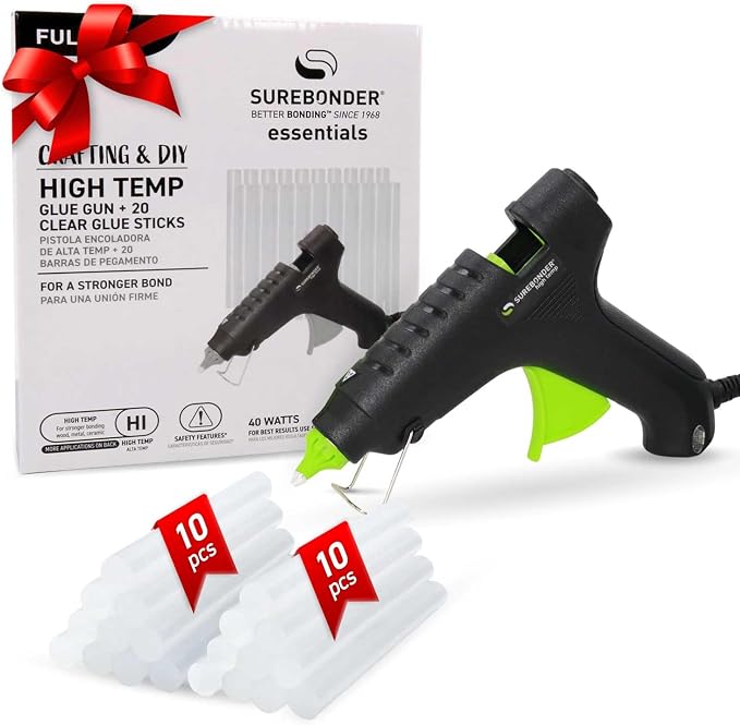 Surebonder High-Temp 40W Hot Glue Gun Kit