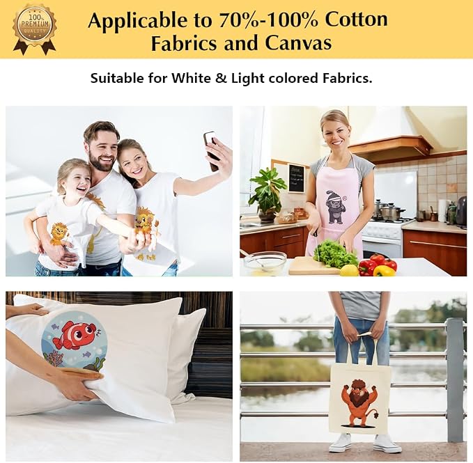 TransOurDream Iron on Heat Transfer Paper