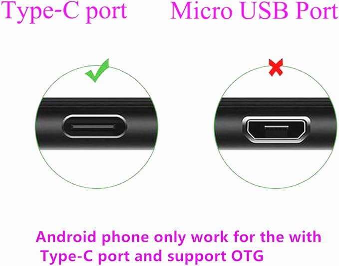 Mini Cell Phone Fan 2-in-1 Fan Compatible for iPhone, iPad, Android Smartphone,Tablet - Colorful and Powerful- Cell Phone Summer Accessories (6-Pack)