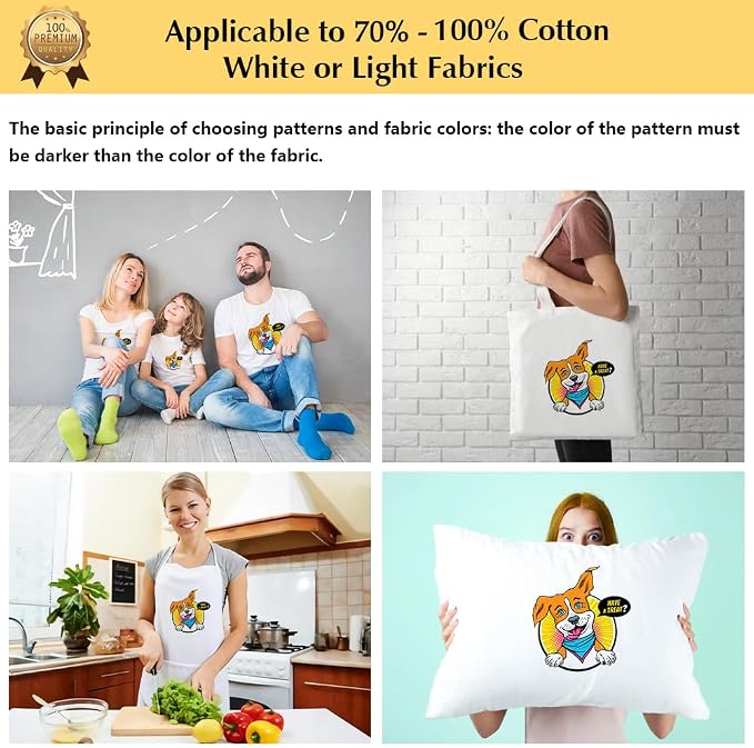 TransOurDream Iron on Heat Transfer Paper