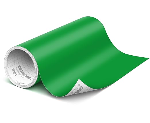 ORACAL 631 Matte Light Green Vinyl Durable Roll Easy to Weed Permanent Adhesive