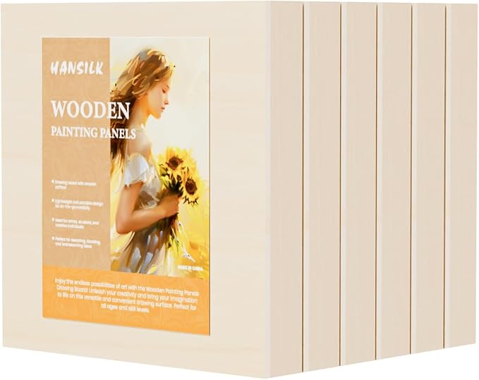 Wooden Art Panels for DIY Painting