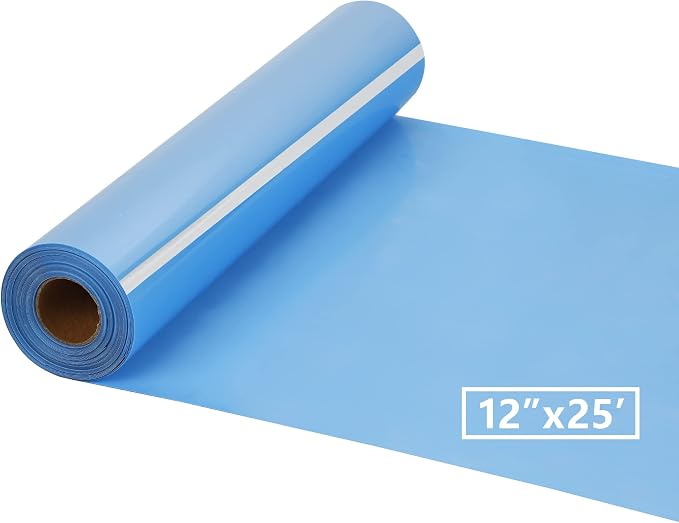 HTV Iron on Vinyl 12Inch by 25ft Roll HTV Heat Transfer Vinyl