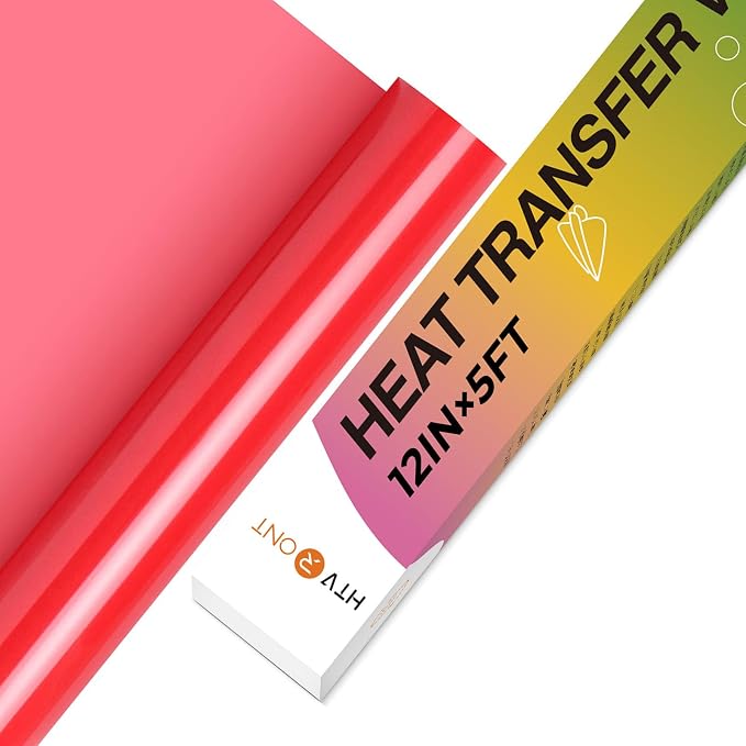 HTVRONT HTV Vinyl Rolls Heat Transfer Vinyl
