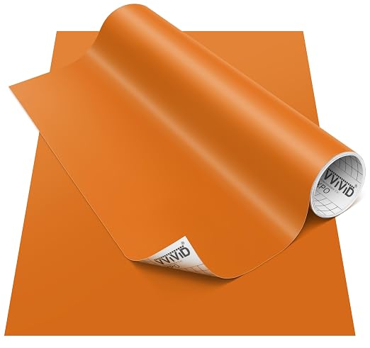 VViViD DECO65 Matte Pastel Nut Brown Permanent Adhesive Craft Vinyl