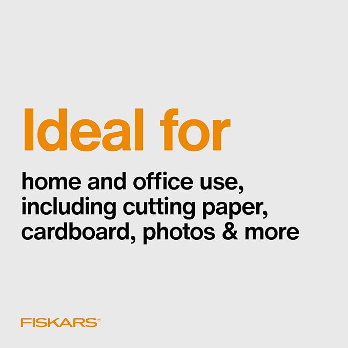 Fiskars 8" Everyday Stainless Steel All Purpose Scissors