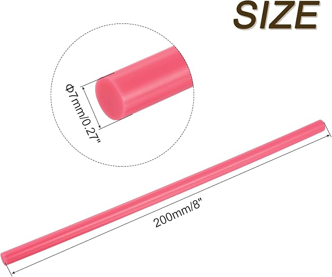 uxcell 12pcs Full Size Hot Glue Sticks