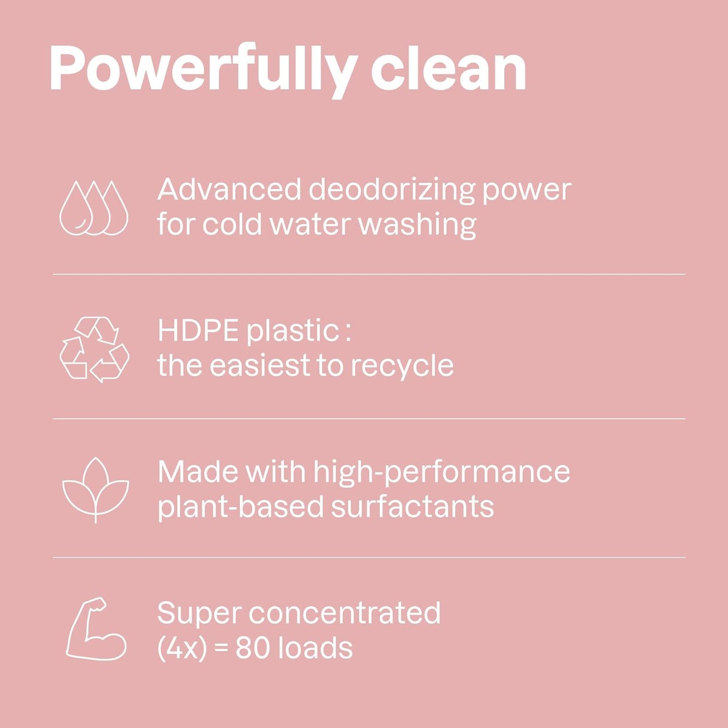 ATTITUDE Baby Laundry Detergent Liquid, EWG Verified, Safe for Baby Clothes, Infant and Newborn, Vegan and Naturally Derived Washing Soap, HE Compatible, Unscented, 80 Loads, 67.6 Fl Oz