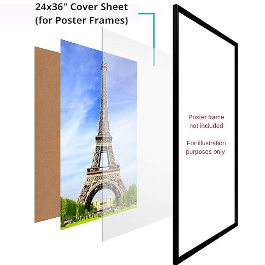 Icona Bay PET Plexiglass, Thin & Flexible Plastic Sheets, PET Sheeting is