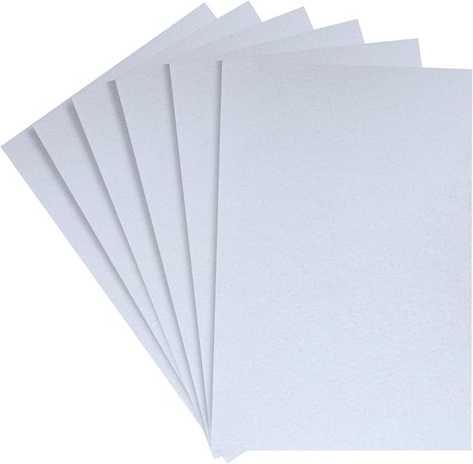 HaoFeiJH White Felt Fabric Sheets