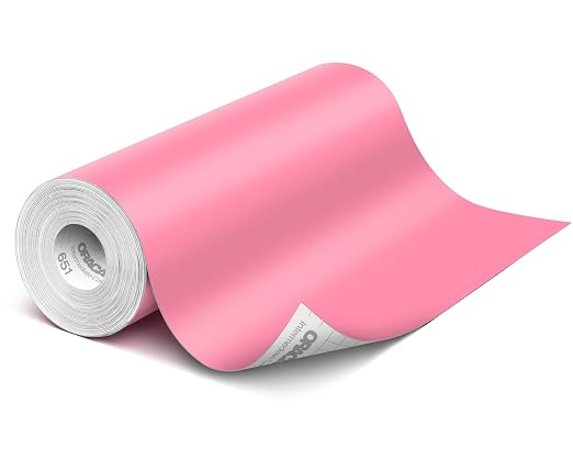 ORACAL 651 Matte Soft Pink Vinyl Durable Roll Easy to Weed Permanent Adhesive