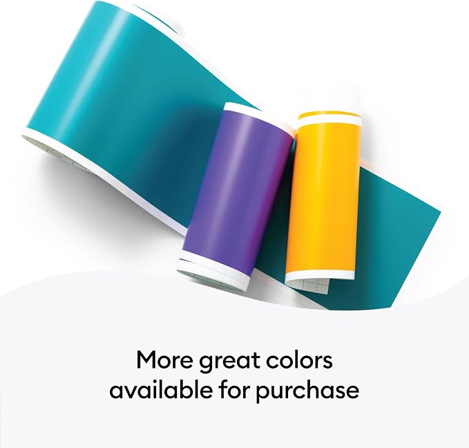 Cricut Joy Smart Permanent Vinyl, Aqua - 4ft Roll