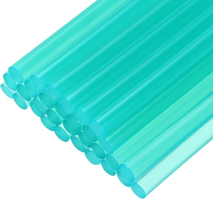 uxcell 30pcs 7mm x 100mm Mini Hot Glue Sticks