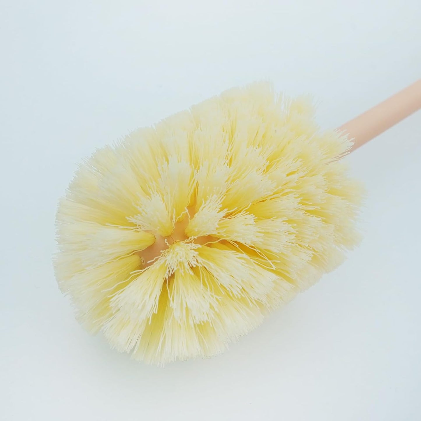 Bottle Brush, Bendable Long Handle Cleaner Brushes for Cleaning Neck Bottles, Baby Bottles, Water Bottles, Tumblers, Flask, Bird Feeder, Vase and Home Kitchen Sink Cleaning Brush (Yellow Powder)