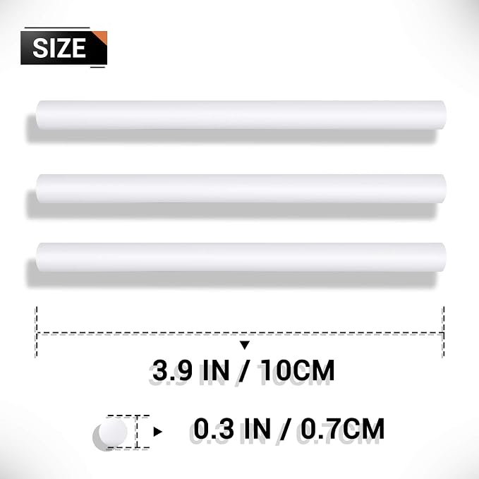 ENPOINT White Hot Glue Sticks Mini, Home General Repair, Holiday Gift Crafts