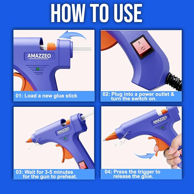 Hot Glue Gun and Sticks Set 40pcs