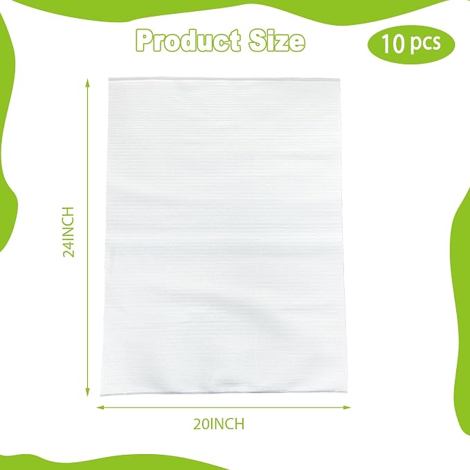10 Pack 20x24in Cushion Foam Pouches Moving Packaging Supplies Shockproof