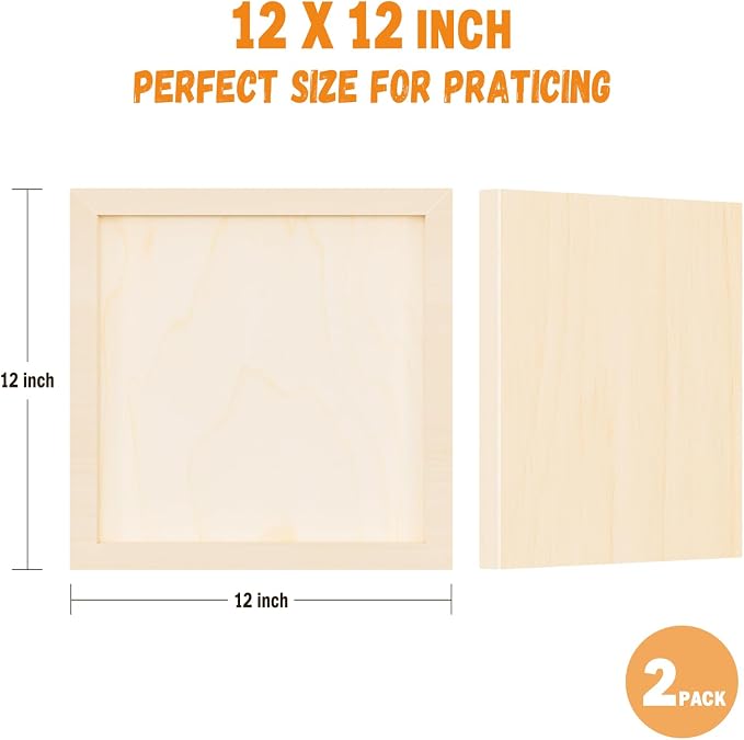Wood Panels for DIY Painting