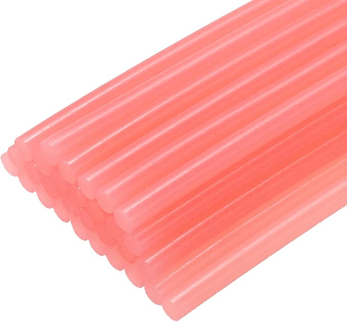 uxcell 30pcs 7mm x 200mm Mini Hot Glue Sticks