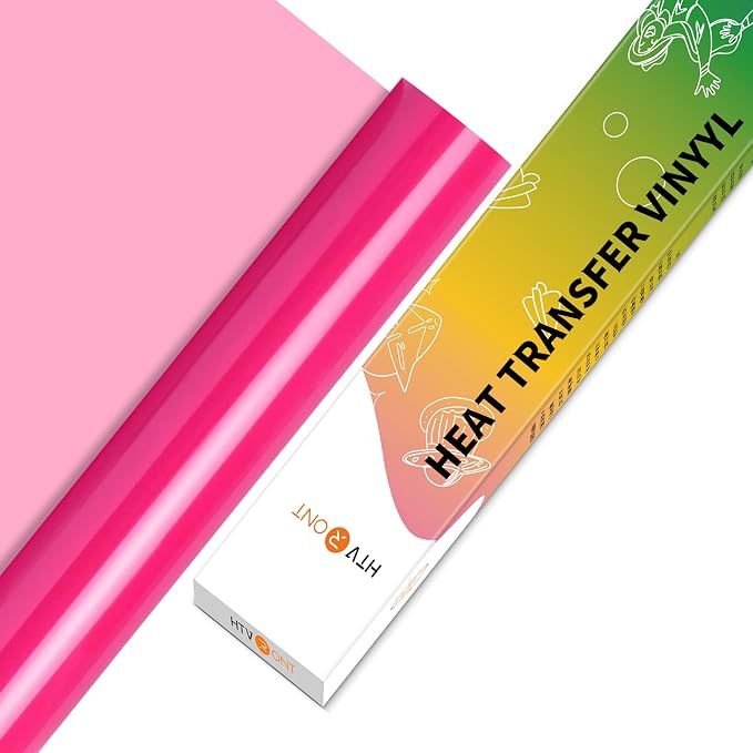 HTVRONT HTV Vinyl Rolls Heat Transfer Vinyl