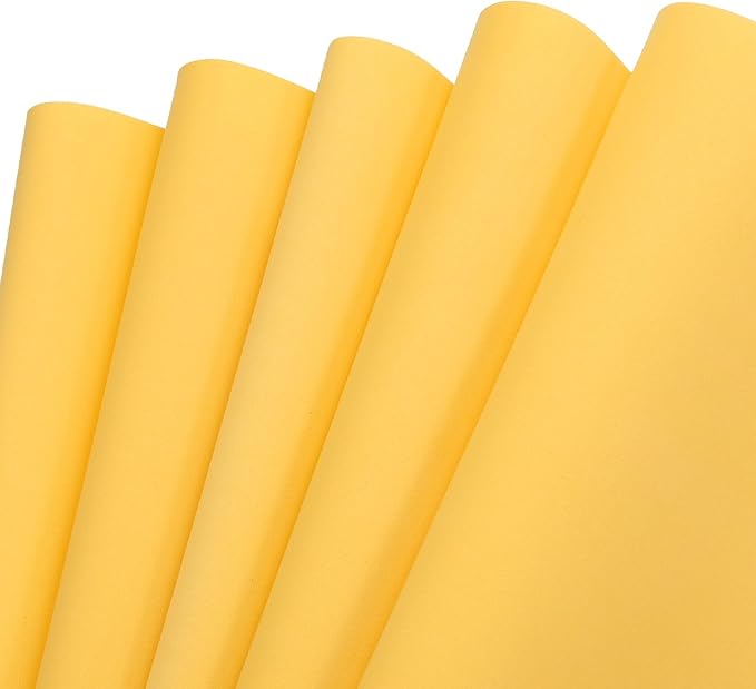 MECCANIXITY EVA Foam Sheets Gold 35.4 Inch x 19.7 Inch 2mm Thick Crafts Foam