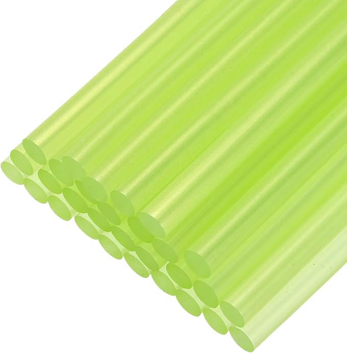 uxcell 30pcs 7mm x 100mm Mini Hot Glue Sticks