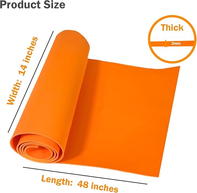 EVA Foam Roll | High Density 85kg/m3 | 2mm Thick | 48"x14" | Ideal