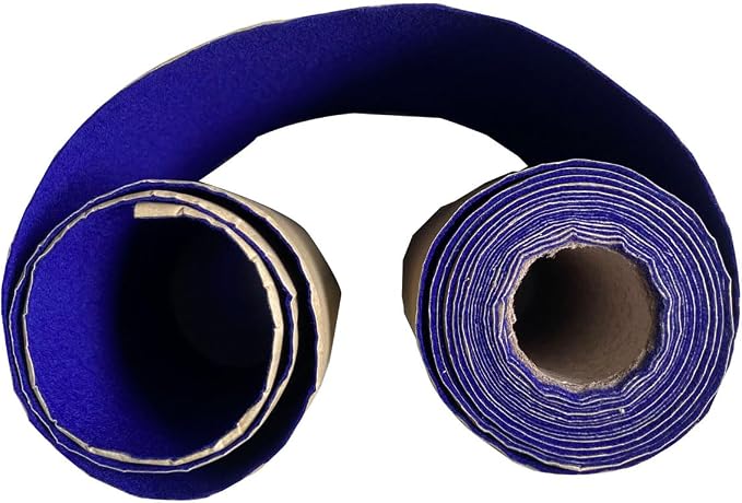 Adhesive Blue Velvet Felt Fabric Liner