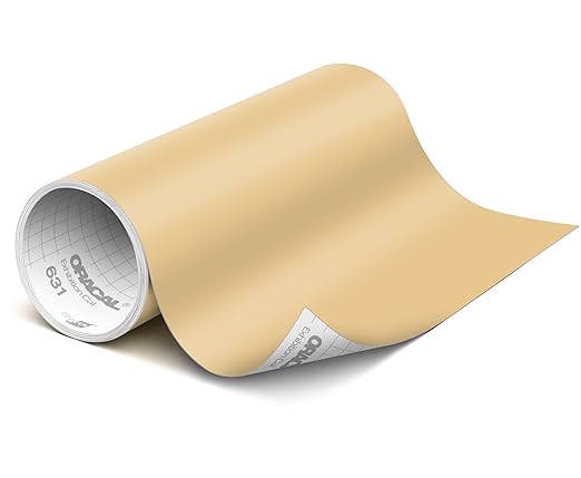 ORACAL 631 Matte Saffron Vinyl Durable Roll Easy to Weed Permanent Adhesive