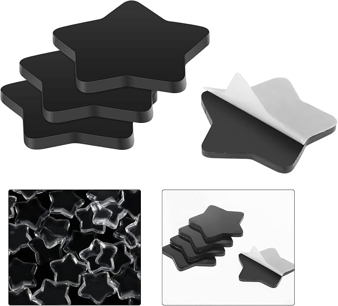 72 Pieces Round Craft Magnets Glass Ceramic Ferrite Magnet
