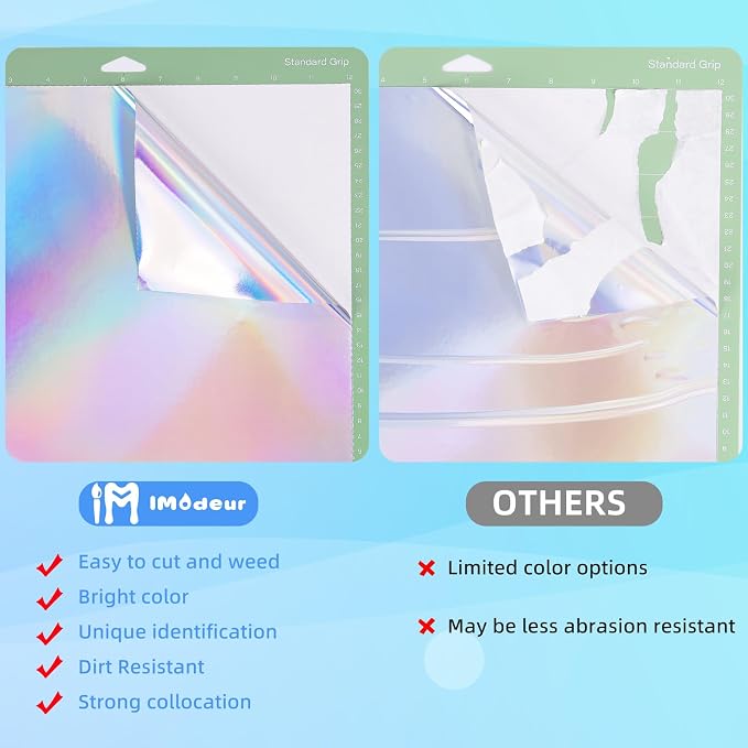 IModeur Holographic Permanent Vinyl